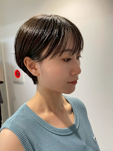 コンパクトマッシュショートボブ小顔30代40代50代横浜 - salon de joe横浜/レディースパーマ/メンズパーマ/レイヤーカット掲載