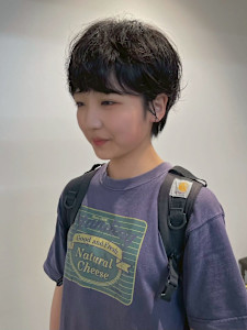 コンパクトマッシュショートボブニュアンスパーマパーマ横浜 - salon de joe横浜/レディースパーマ/メンズパーマ/レイヤーカット掲載