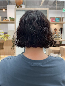 ショートボブニュアンスパーマパーマデジタルパーマ横浜 - salon de joe横浜/レディースパーマ/メンズパーマ/レイヤーカット掲載