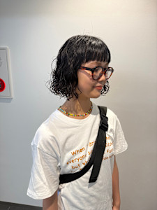 ミディアムパーマ/ニュアンスパーマ/レイヤーパーマ/横浜 - salon de joe横浜/レディースパーマ/メンズパーマ/レイヤーカット掲載