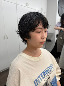 ショートパーマ/ニュアンスパーマ/レイヤーパーマ/横浜 - salon de joe横浜/レディースパーマ/メンズパーマ/レイヤーカット掲載