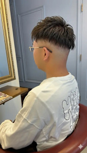 メンズパーマフェードカット - Lourdes hair design掲載