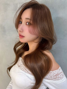 仙台髪質改善縮毛矯正韓国レイヤーカット前髪ワイドバング顔周り - ANFINI【アンフィニー】掲載