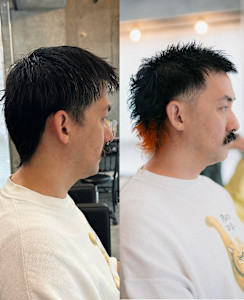 メンズウルフ×ピンパーマ◎三軒茶屋 RYUKI メンズパーマ