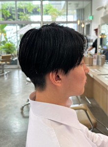 刈り上げショートセンターパート - hair＆spa egerie prime掲載