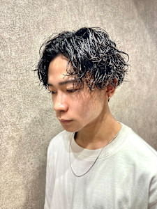 シャドウパーマセンターパート【目白メンズパーマ/池袋メンズ】