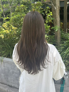 韓国風ゆる巻きレイヤーで大人可愛く