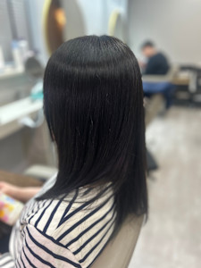 暗髪つやレイヤースタイル♪