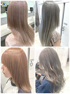 ミルクティーベージュ/ダブルカラー/ハイトーンカラー - VIV川崎掲載