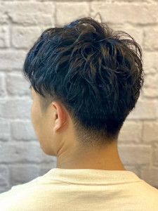 アップバングショート