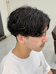 ツイストスパイラルパーマツイストパーマメンズマッシュパーマ - Genie -メンズカット & メンズパーマ 本厚木掲載