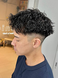 ツイストスパイラルパーマツイストパーマメンズマッシュパーマ - Genie -メンズカット & メンズパーマ 本厚木掲載