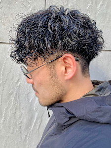 波巻きスパイラルツイストスパイラルパーママッシュメンズヘア - Genie -メンズカット & メンズパーマ 本厚木掲載