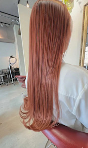 ピンクベージュ　コーラルピンク - Lourdes hair design掲載