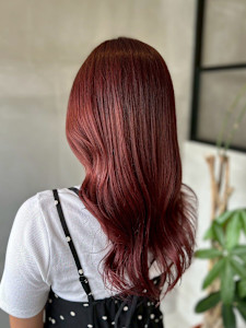 (工藤)ブリーチ一回チェリーレッド