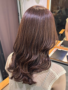 韓国風レイヤーカット/オリーブベージュ/オリーブカラー - PiNo C-LOOP UNITED 横浜掲載