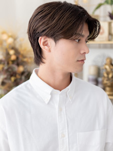 ツーブロック前髪パーマ暗髪テーパーフェード　チャコールグレー - COVER HAIR & SPA bliss【カバーヘア アンド スパ ブリス】浦和/浦和西口店掲載