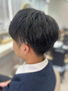 爽やか刈り上げツーブロスタイル♪