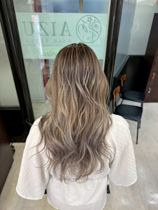ハイトーンカラー - AIZU本厚木 白髪ぼかし ハイライト バレイヤージュ 髪質改善掲載