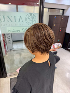 ニュアンスカラー - AIZU本厚木 白髪ぼかし ハイライト バレイヤージュ 髪質改善掲載