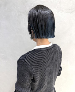 ボブ/ハイライト/酸性ストレート