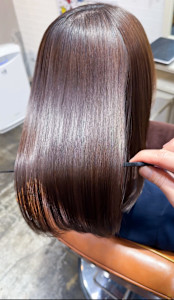 ペールラベンダーベージュ×メテオトリートメント☆彡