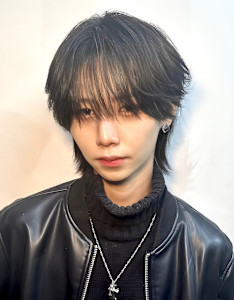 セクシーバング×艶ウルフストレート