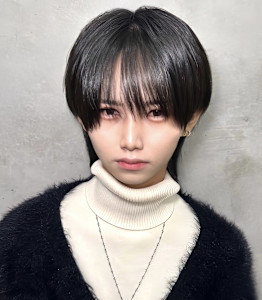 美艶マッシュウルフ×酸性ストレート