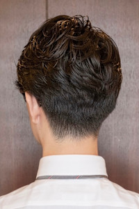 毛流れパーマ　なんば/理容室/パーマ - ヒロ銀座バーバーショップ難波店掲載