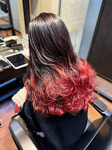 グラデーションred