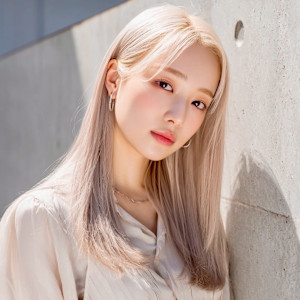 ブリーチカラー、ミルクティー - GLADGE池袋/ダブルカラー/ブリーチ掲載