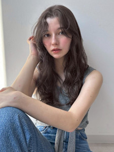 髪質改善 パーマ　顔周りレイヤー ミルクティーベージュ 銀座 - Euphoria 銀座本店 Smart Salon【ユーフォリア】掲載