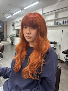 オレンジカラー/ダブルカラー/ブリーチカラー/ハイトーン - AO。掲載