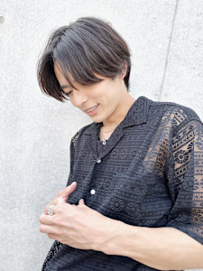 渋谷駅/学割U24/メンズサロン/フェザーパーマ