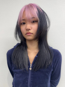 ルーツカラー　ケアブリーチ　ブリーチカラー　原宿/表参道