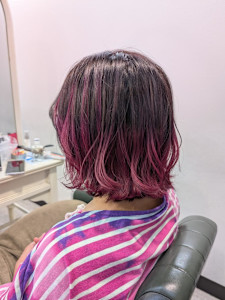 大人可愛い/裾カラー♪ - latte atelier掲載