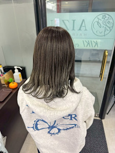 ニュアンスカラー - AIZU本厚木 白髪ぼかし ハイライト バレイヤージュ 髪質改善掲載