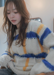 レイヤーカット/オリーブベージュ/フェイスレイヤー - opus by ambleluxe掲載