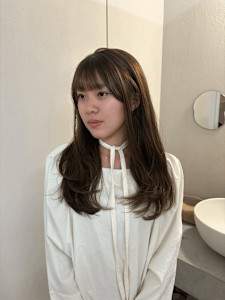 オリーブカラー［酸性ストレート/ヘアセット] - re’ll*花屋併設の美容院*掲載