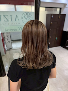 ニュアンスカラー - AIZU本厚木 白髪ぼかし ハイライト バレイヤージュ 髪質改善掲載