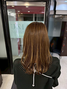 ダブルカラー - AIZU本厚木 白髪ぼかし ハイライト バレイヤージュ 髪質改善掲載