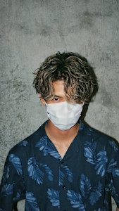 スパイラル　センターパート