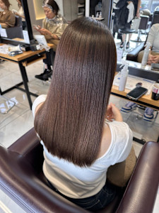 髪質改善ストレート/髪質改善カラー - sweep 平尾掲載