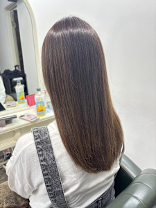 大人かわいい/縮毛矯正/ストレート