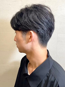 	 大人センターパートショート【新宿/バーバー/理容室】 - 銀座マツナガ 新宿パークタワー店掲載