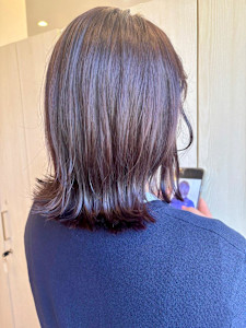 バイオレットカラー/髪質改善/イルミナカラー - latte atelier掲載