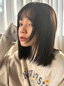 【La fith】タッセルボブ×シアーブラック - La fith hair root 大橋店掲載