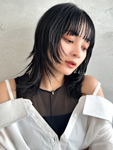 【La fith】シアーブラック×レイヤーカット - La fith hair root 大橋店掲載