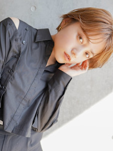 【La fith】スウィングショート×オレンジブラウン - La fith hair root 大橋店掲載