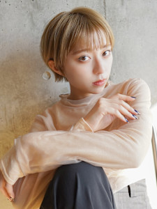 【La fith】ハイトーンショート×シースルーバング - La fith hair coco 博多店掲載